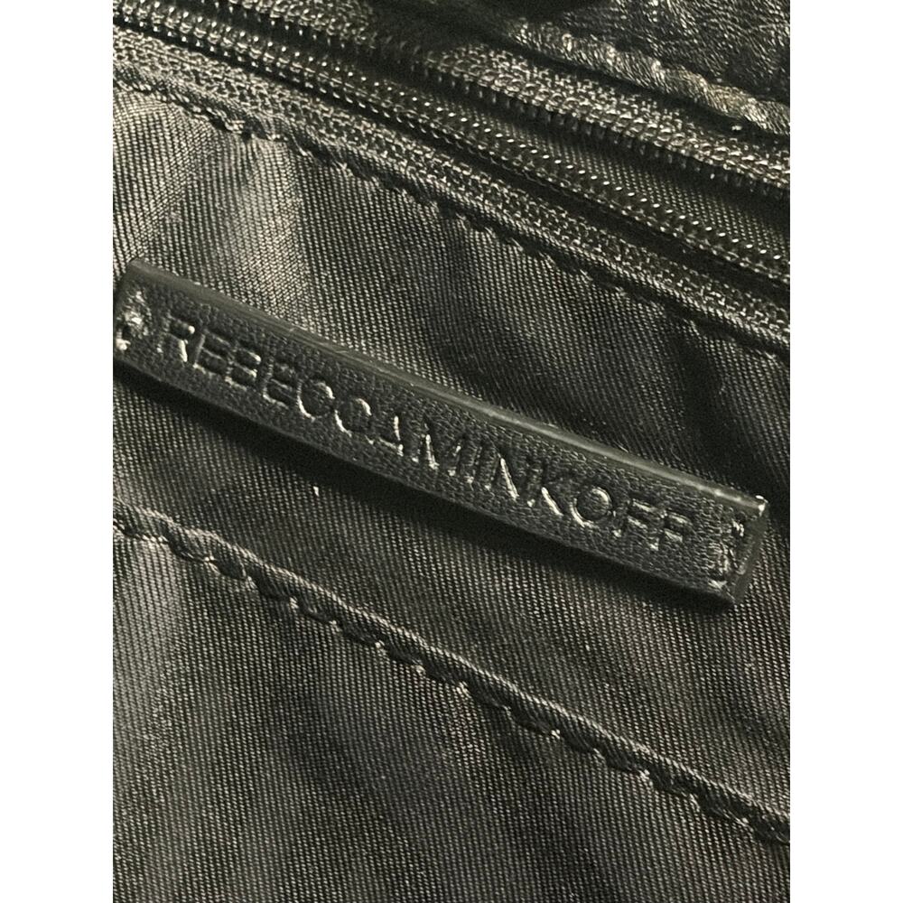 Rebecca Minkoff Darren Black Leather Boho Shoulder Bag - Picture 15 of 16